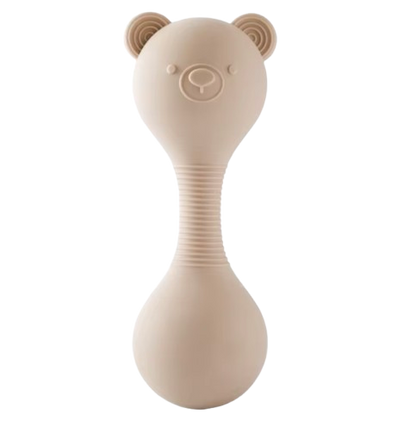 Maracas Bear Bite Toy - Silicone