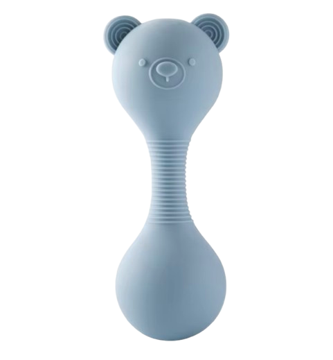 Maracas Bear Bite Toy - Silicone