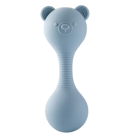 Maracas Bear Bite Toy - Silicone