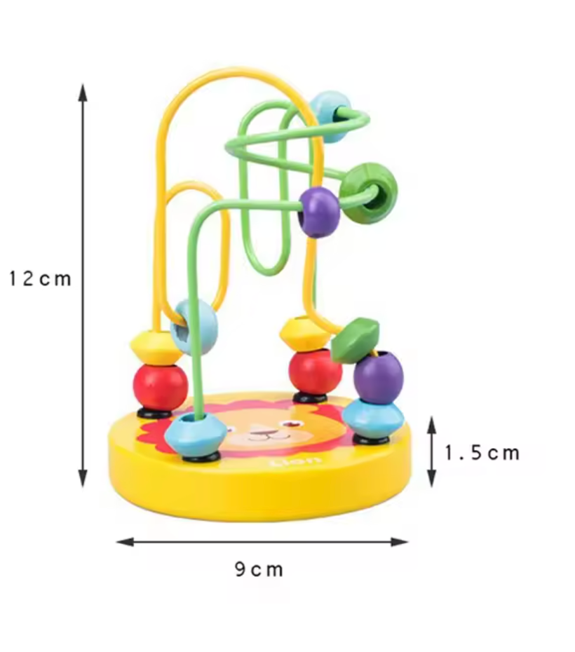 Montessori Ball Track Toy - Educational Wooden Toy