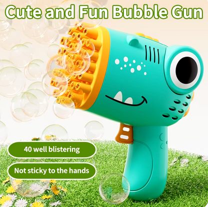 Soap Bubble Gun Automatic - Dinosaur