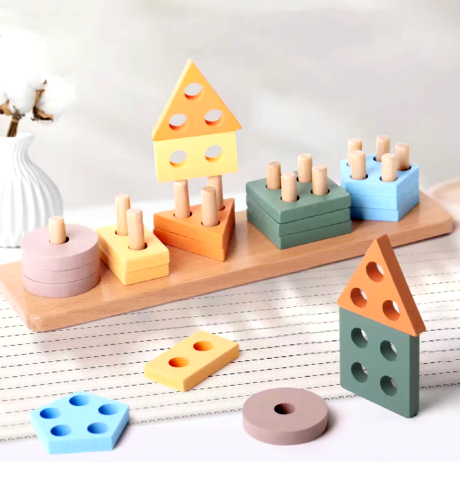 Montessori - Stacking blocks