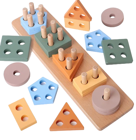 Montessori - Stacking blocks