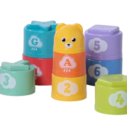 Colorful Stacking Cups 6pcs